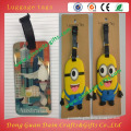 fancy soft pvc suitcase silicone 3d custom pvcluggage tags